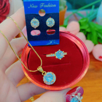 Bộ trang sức 3 món pha lê nhỏ xinh shop Hoakendy