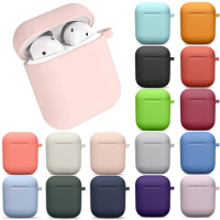 Silicone Case For Airpods 1st 2nd Luxury Wireless Earphones Protective Cover Anti-drop Housing For Airpods 1 2 Charging Box Bags