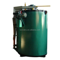 WONDERY 100KW Electric Resistance Heat Treatment Oven 700X1800mm Pit Type Vacuum Nitriding Furnace For Sale