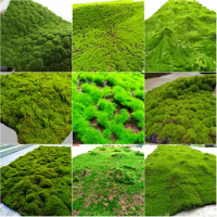 Artificial Moss Turf Grassland Fake Grass Carpet Moss Lawn Rug