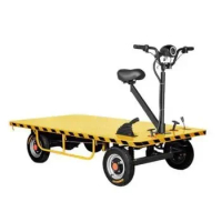 Garden platform truck electric trolley carts with battery
