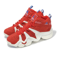 【adidas 愛迪達】籃球鞋 Crazy 8 Philly 男鞋 紅 白 Kobe 高筒 緩震 愛迪達(IG3739)