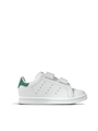 Adidas Stan Smith รองเท้าผ้าใบลำลอง หนังสีขาว ผูกเชือก