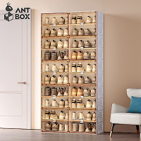 【ANTBOX 螞蟻盒子】免安裝折疊式鞋櫃20格 (H014347303)