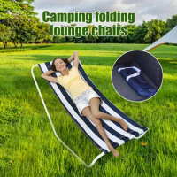 Camping Fishing Folding Chair Beach Lounge Chair Adjustable Reclining Sunbathing Lounge Chair for Lawn camping leisure chair