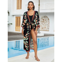 Áo Khoác Hồi Giáo, Áo Cardigan In Hình, Áo Dài Phong Cách Bohemian, Áo Bikini, Áo Khoác Ngoài Áo Tắm