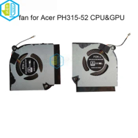 DC5V Computer cooler Cooling Fans for Acer Predator Helios 300 PH317-53 PH315-52 CPU GPU Radiator Gaming laptop fan DC28000QEF0