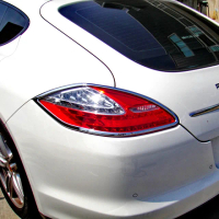 【IDFR】Porsche 保時捷 Panamera 2010~2013 鍍鉻銀 後燈框 飾貼(車燈框 Panamera 鍍鉻 改裝 保時捷)