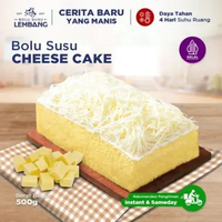 Bolu Susu Lembang Cheese Cake - Reguler Pack (500gr) - Oleh-oleh Khas Bandung
