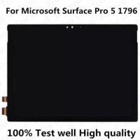 New For Microsoft surface pro5 pro 5 Model 1796 LP123WQ1 lcd display touch screen glass sensor digitizer tablet assembly