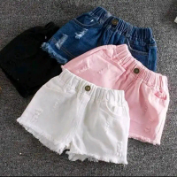 Hotpants jeans anak ripped usia 1-12tahun Nyaman Lembut Cewek Balita Bayi Cowok Cewek