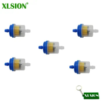 XLSION 5pcs Fuel Filter For Honda GX 110 120 140 160 200 240 270 340 390 188F 168F Gasoline Engine Generator Water Pump Trimmer