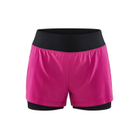 【CRAFT】女 ADV ESSENCE 2-IN-1 SHORTS W 運動短褲(1910722-486000)