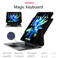 DOQO Magic Keyboard Case For ipad Pro 11 12.9 2021 2020 2018 Air 4 5 10.9 2022 Keyboard Cover With Touchpad Can Vertical Screen