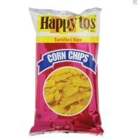 HappyTos Tortilla Chips Merah - Netto 140 gr