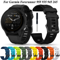 For Garmin Forerunner 955 965 945 935 255 Watch Strap Band Bracelet Official for Forerunner955 Replacement Silicone Wristbands