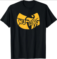 Kaos pria hip-hop kuning Wu Tang T-shirt