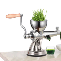 Stainless Steel Wheat Grass Wheatgrass Slow Juicer For Juicing Wheat Grass Pomegranate Apple Grapes Fruit Vegetable