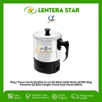 Mug / Panci Listrik Q2 8011 11 cm MUG LISTRIK Mug Pemanas Q2 8011 Cangkir Untuk Kopi Panas Q8011