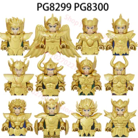 Saint Seiya Building Blocks Japanese Anime Athena Action Figures Toys For Children PG8299 PG8300 PG1926 PG1927 PG1928 PG1929
