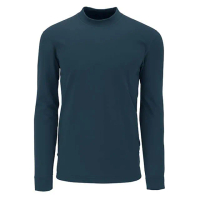 【Wildland 荒野】男 遠紅外線彈性保暖衣-深灰藍 W2652-49(保暖上衣/長袖上衣/彈性上衣)