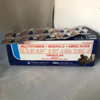Viminolak / 1 strip vitamin untuk hewan peliharaan asli