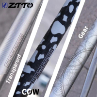 ZTTO MTB Road Bike 3D Paster Frame Scratch-Resistant Protector Removeable Sticker Anti-Skid Guard Frame Cover Gear Transparent