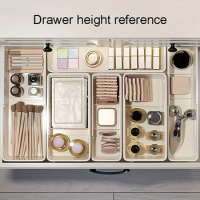 Expandable Drawer Organizer - Designed Specifically for Storing Cosmetics and Lipstick, With Expanda