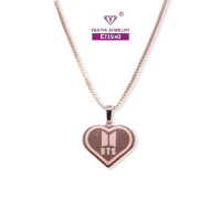 Yaxiya Kalung Wanita Motif BTS  Aksesoris Perhiasan 387