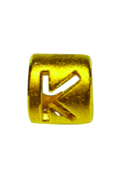 LITZ [Special] LITZ 999 (24K) Gold Alphabet Charm 字母牌 EPC1102-K-0.41g+/-