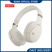 Havit H630bt Headset Wireless Bluetooth Headphone Tws Earbuds Over-Ear Head Set Man Music Gaming Laptop Pc Noise Reduction Gifts