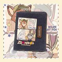 Cute Cartoon Wallet, Zootopia Rabbit Officer Fan Art Holder Wallet, Wallet, Anime Style, Unisex T4A0