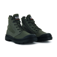 PALLADIUM PAMPA X TECH WP+ 男 防水靴 米其林聯名 橘標 77040309 軍綠
