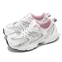 New Balance 童鞋 530 寬楦 白 中古粉 中童 小朋友 休閒鞋 運動鞋 復古 NB PZ530GK-W