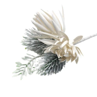 White Pine Flowers Artificial Small Pine Needle for Charming Home or Garden Decor