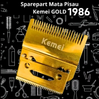Mata Pisau Kemei 1986 - Profesional Hair Clipper Blade Cutter Head