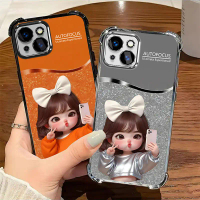 Suitable for[iPhone 13,14,15,iPhone 14plus,15plus]phone case TPU Anti-drop Anti-slip Selfie girl Ant