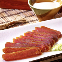 【陳記好味】嚴選台灣野生烏魚子一口吃4包(100g±10%/包-18〜22片__年節送禮)