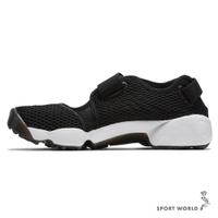 Nike 女鞋 涼鞋 忍者鞋 AIR RIFT BR 魔鬼氈 透氣 黑【運動世界】848386-001