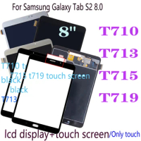 8.0 Inch For Samsung Galaxy Tab S2 SM-T710 T713 T715 T719 LCD Display Touch Screen Digitizer Panel Assembly Repair Replacement