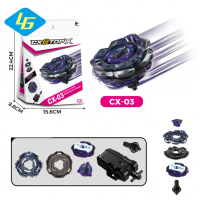 Beyblade Burst X CX-03 Perseus Dark พร้อมชุด Launcher โลหะ Beyblade ทนทานของเล่นเด็กสําหรับเด็กของขว