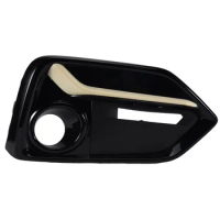1PCS Right Front Bumper Fog Light Cover Trim Headlights Covers Frame Hole for Honda Civic Type R 201