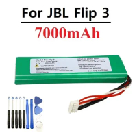 3.7V 7000mAh GSP872693 P763098 03 For JBL Flip 3 Flip3 Battery Wireless Bluetooth Speaker batteria Replacement