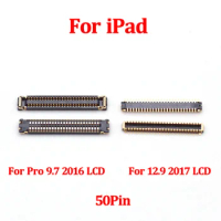 2Pcs LCD Display Digitizer Touch Screen FPC Connector For iPad Pro 9.7 11 12.9 inch On Motherboard Board Flex Cable