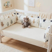 Bumper box bayi, pengaman ranjang box bayi, bumper saja