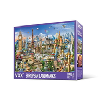 VOX - VE1000-04 歐洲地標 1000片拼圖