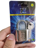 YSK Gembok PUTIH Oval Besi Anti Maling Tebal dan Kuat 30mm 40mm Penyegel Gerbang Pagar Pintu Rumah E