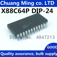 Free Shipping 5pcs/lots X88C64P X88C64PI X88C64 88C64 DIP-24 IC In stock!