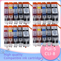 PGI5 CLI8 compatible ink cartridge PGI-5 CLI-8 For canon Pixma iP4200 iP4300 iP4500 iP5200 iP5200R iP5300 MP500 MP510 printer