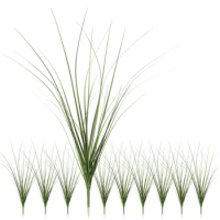 Artificial Grass Artificial Grasss Onion Grass Faux Shrubs Artificial Grass Flowers Wheat Grass Fake Greenery Stems Home Garden